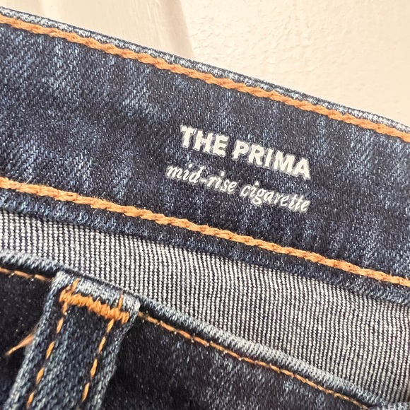 AG Denim The Prima Mid Rise Cigarette Jeans - Picture 4 of 7
